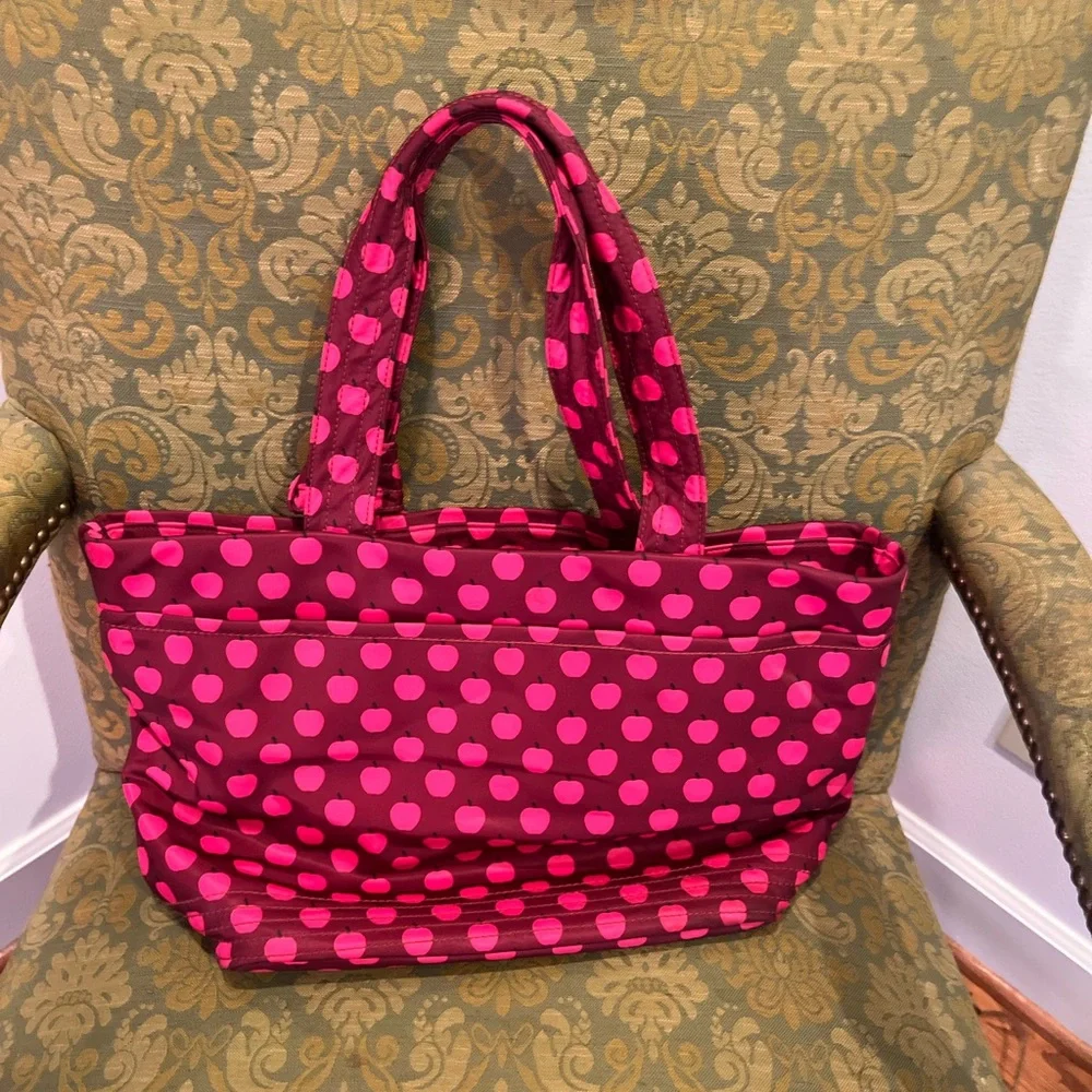 Kate Spade Red and Pink Tote